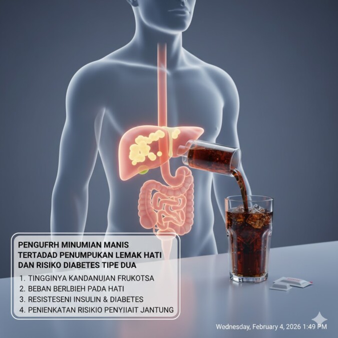 Pengaruh Minuman Manis Terhadap Penumpukan Lemak Hati Dan Risiko Diabetes Tipe Dua