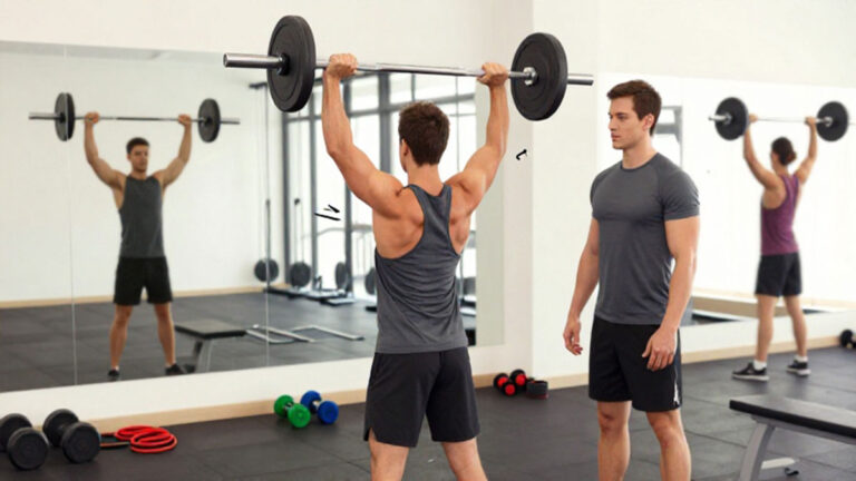 Cara-Melakukan-Gerakan-Upright-Row-Guna-Membentuk-Otot-Bahu-Yang-Bidang