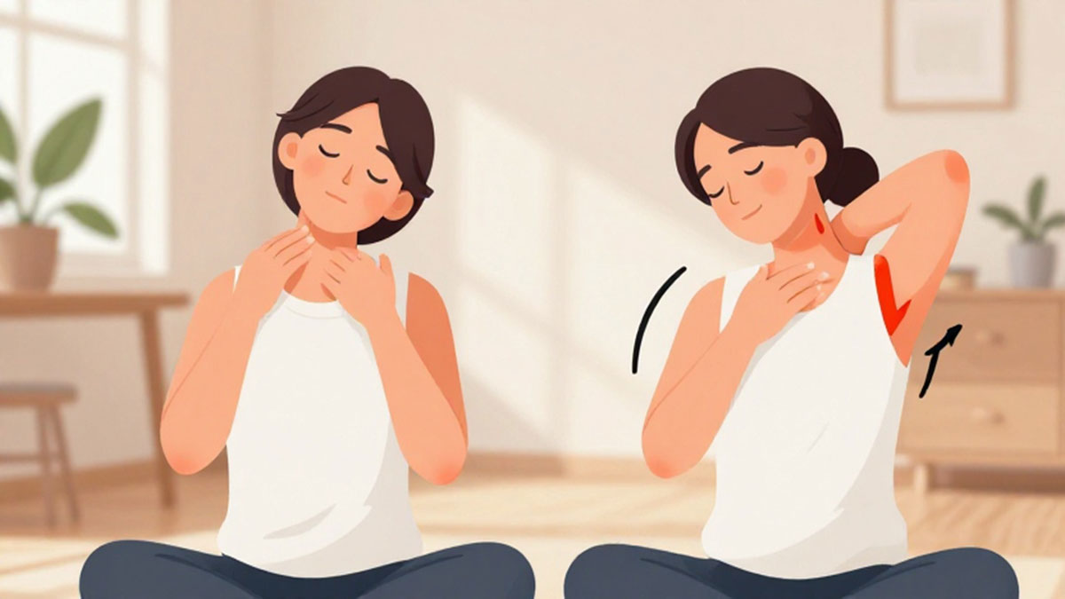 Gerakan-Peregangan-Simpel-Untuk-Menghilangkan-Rasa-Kaku-Pada-Bagian-Leher-Dan-Bahu